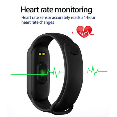 M6 Smart Bracelet Multifunctional Smart Sports Fitness Watch Heart Rate Blood Pressure Health Monitor Pedometer Fitness Tracker