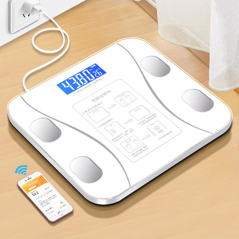 USB Rechargeable Weight Scale Body Fat Scale Healthy Body Scale